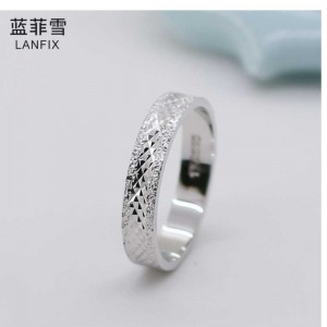 S925 Silverring Fashion Scale Ring